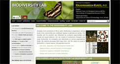 Desktop Screenshot of biodiversitylab.org
