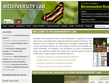 Tablet Screenshot of biodiversitylab.org